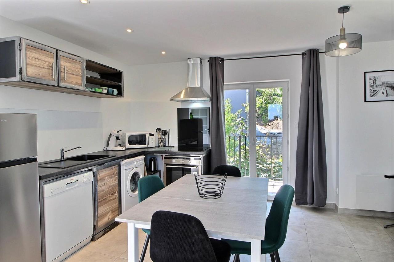 Apt type 3 en Duplex sur EVIAN les Bains vue lac Extérieur photo